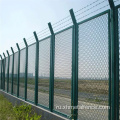 Проволочная сетчатая забор расширенная металлическая из нержавеющая сталь из ПВХ